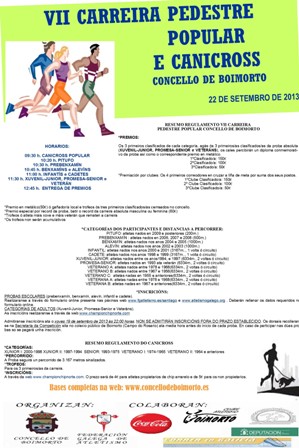 VI Carreira Pedestre Popular Concello de Boimorto